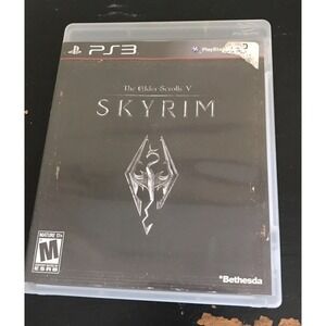 The Elder Scrolls V: Skyrim (PlayStation 3, 2011) PS3‎ untested